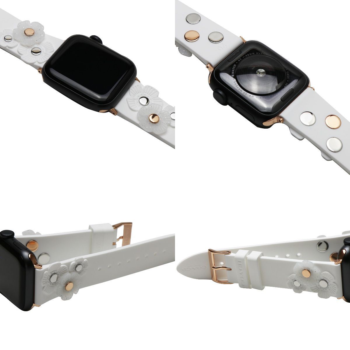 COACH コーチ Apple Watch アップルウォッチ バンド シリコン