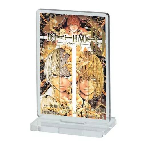 中古】アクリルスタンド・アクリルパネル 10巻 「DEATH NOTE ポスター