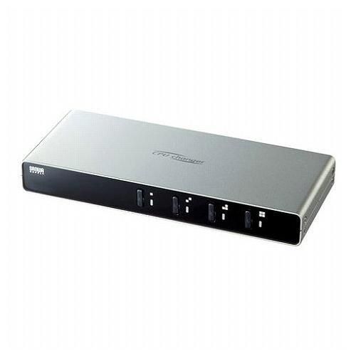 新品，お得 【新品・3営業日で発送】SANWASUPPLY サンワサプライ SW-KVM4LUN2 パソコン自動切替器(4:1)(SW-KVM4LUN2) その他