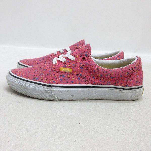 H□【US7.5】バンズ/VANS TC8R エラ ERA ペイント柄 ローカットキャンバススニーカー/24.5cm程度/ピンク/LADIES□74【中古】  - メルカリ