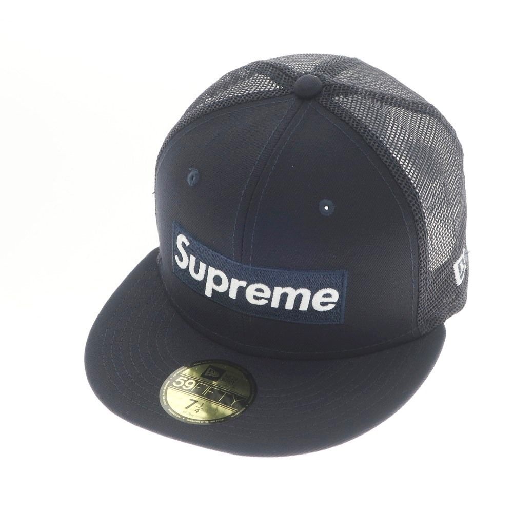 Supreme メッシュキャップ ネイビー 7 1/4
