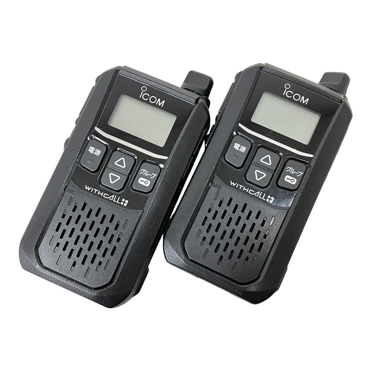 iCOM IC-4120 WITHCALL トランシーバー 無線機 ブラック 2台セット M10086220