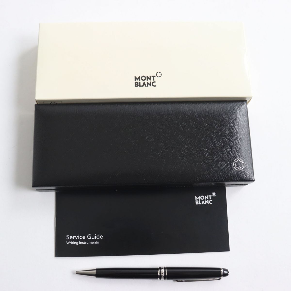 極美品○MONTBLANC モンブラン マイスターシュテュック ホワイトスター