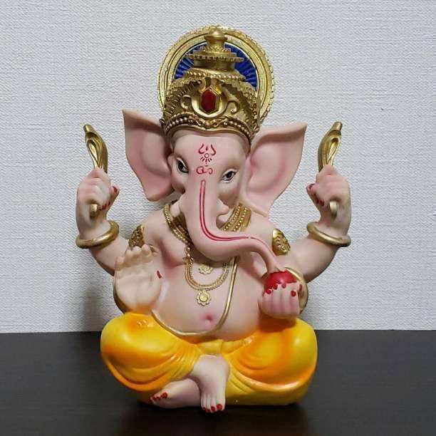 ガネーシャ神の置き物 リアル 開運 幸運 学業 夢を叶える お守り おお
