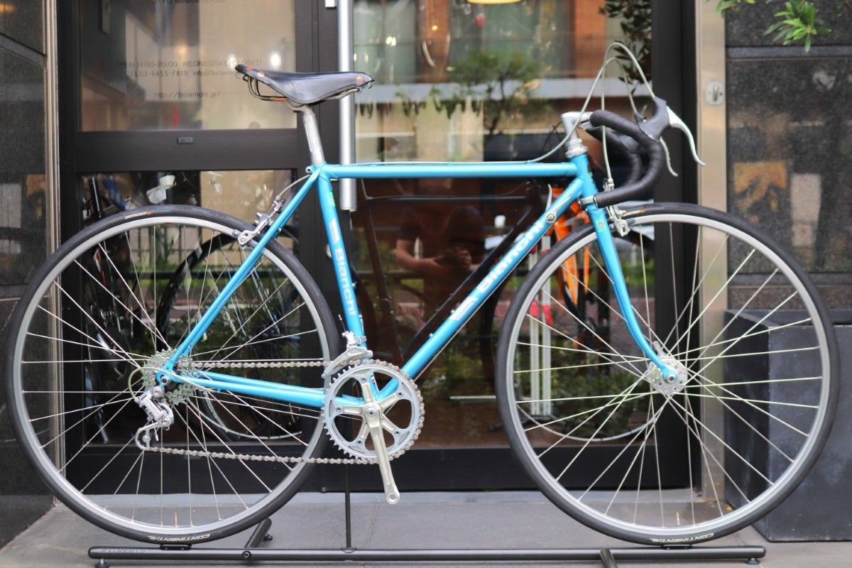 ビアンキ Bianchi レコード REKORD 845 シマノ 105 ゴールデンアロー 5S ヴィンテージ スチール ロードバイク 東京南麻布店