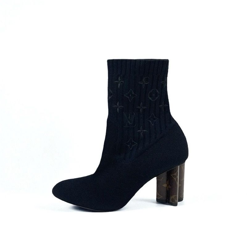 ルイヴィトン LOUIS VUITTON シルエットライン モノグラム ブーツ  