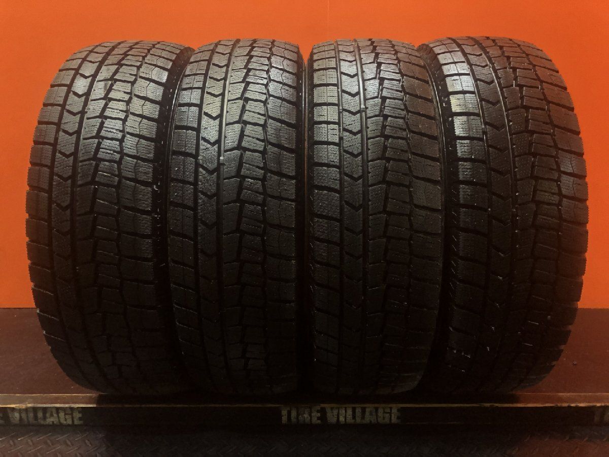 【走行短め】DUNLOP WINTER MAXX WM02 195/65R16 16インチ スタッドレス 4本 21年製 ライズ ロッキー レックス等　(KTN200)
