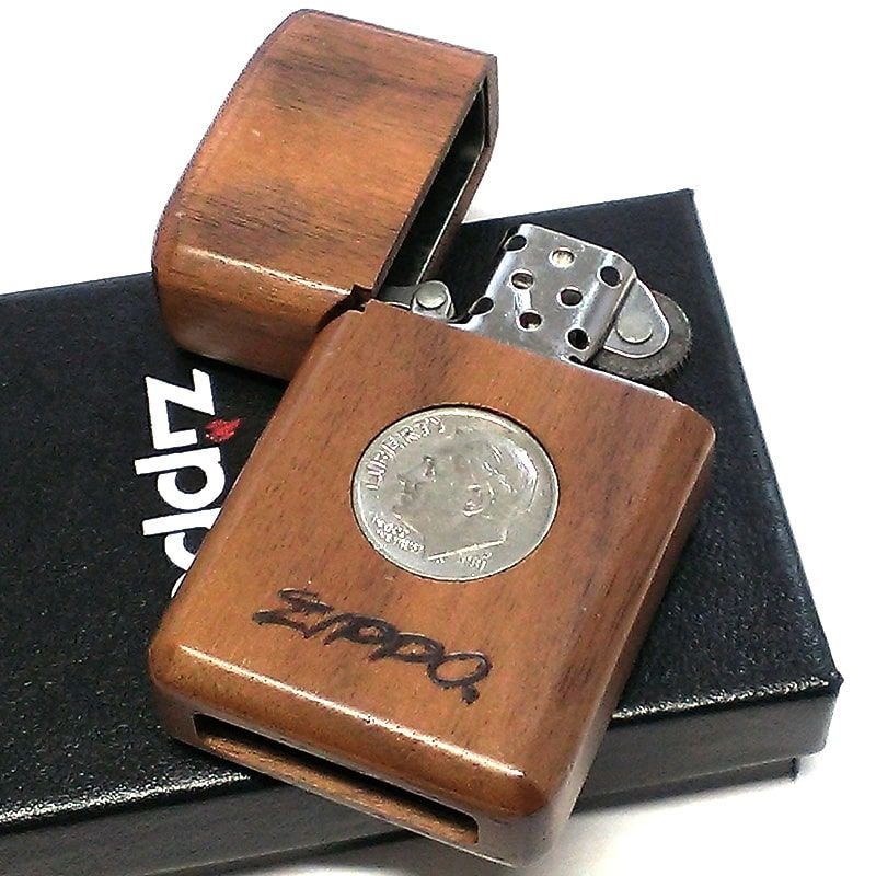 ZIPPO ライター 一点物 スリム 木巻き 絶版 リバティコイン レア ジッポ ロゴ 2009年製 おしゃれ デッドストック 廃盤 おしゃれ  LIBERTY ヴィンテージ ブラウン アメリカ 硬貨 珍しい ウッド メンズ ビンテージ ギフト プレゼント - メルカリ