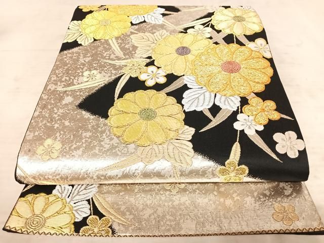 専用a180 正絹 夏帯 紫陽花　六通袋帯 銀糸 未使用 着物　美品 専用a180 正絹 夏帯 紫陽花 六通袋帯 銀糸 未使用 着物 美品