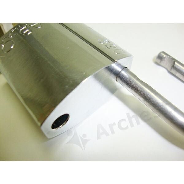 南京錠 PL320C-20 PADLOCK クローム ステンレス ABLOY アブロイ 施設 現場 セキュリティ 防犯 カギ 鍵