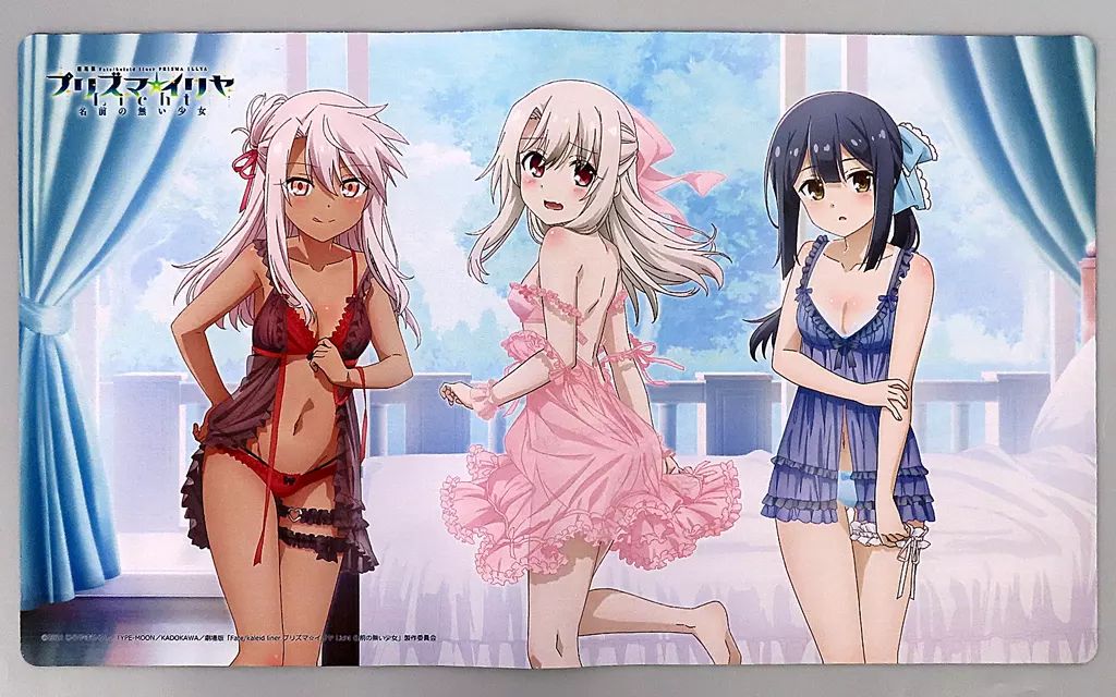 Fate プリズマイリヤ イリヤ＆美遊＆クロエ プレイマット 未使用品 中古】サプライ 劇場版「Fate/kaleid liner プリズマ☆イリヤ Licht