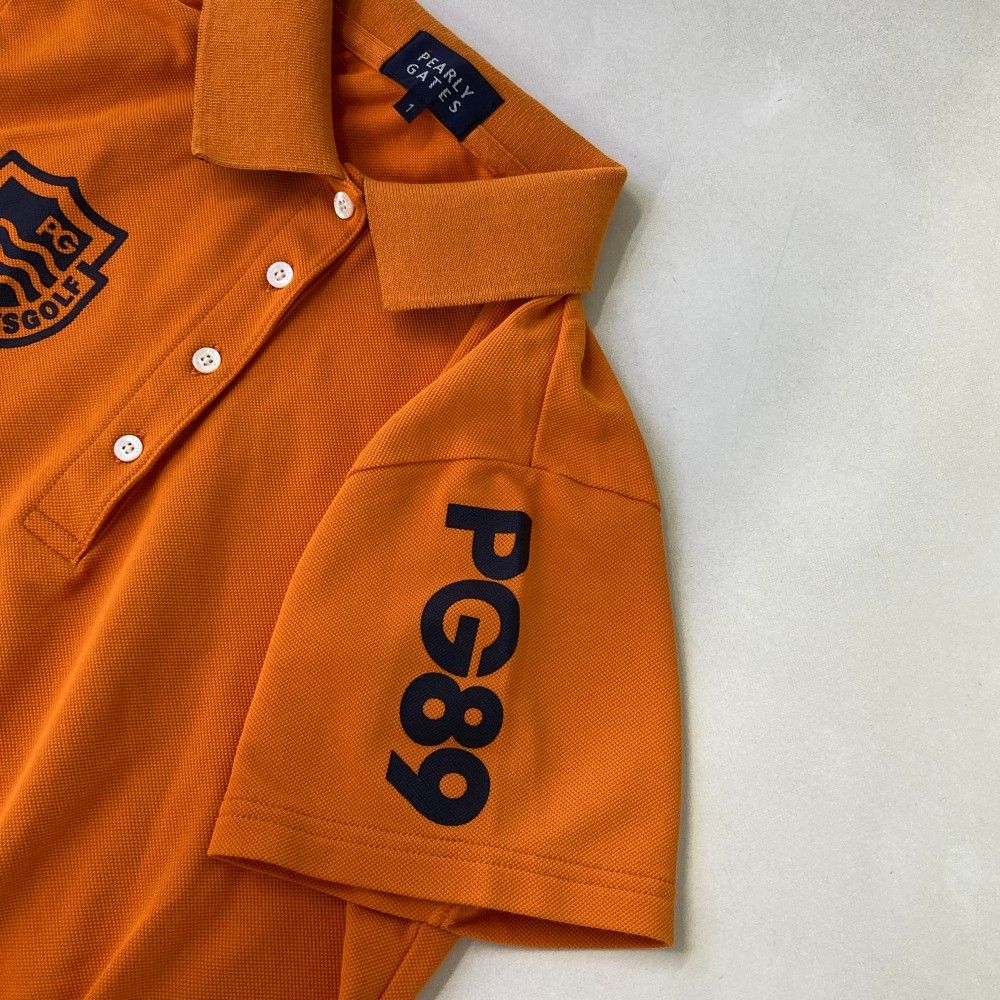 サイズ：4 PEARLY GATES パーリーゲイツ 半袖ポロシャツ ボーダー柄