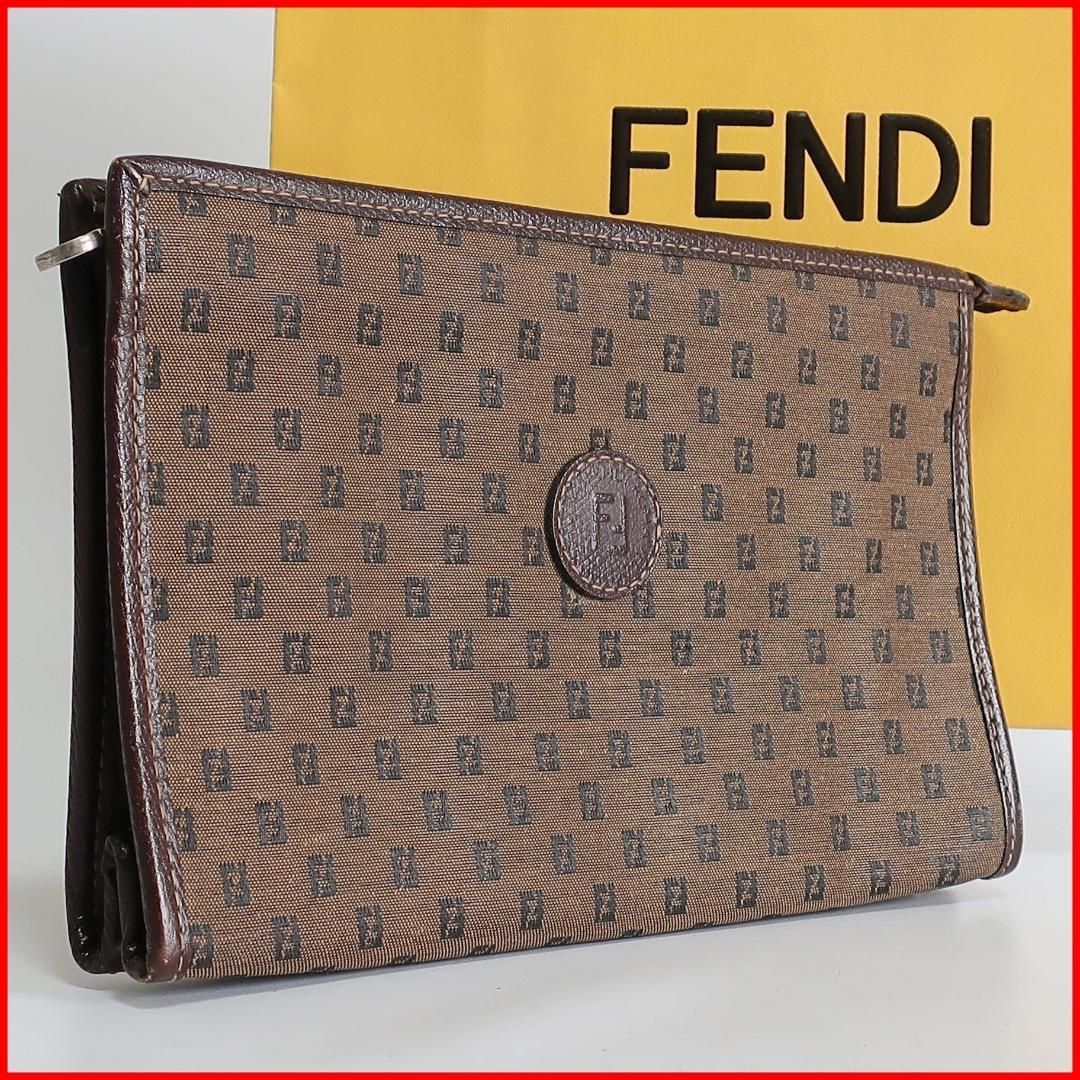 FENDI - 正規品 フェンディ FENDI セカンド クラッチバッグ