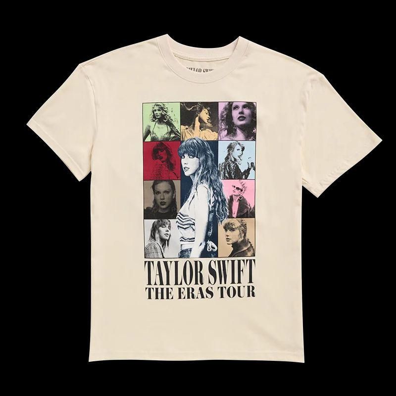 テイラースウィフト The Eras Tour ベージュ Tシャツ M - メルカリ