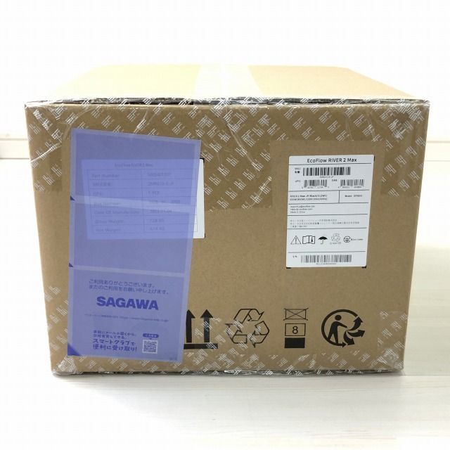 EFR610 ポータブル電源 バッテリー RIVER 2 Max 512Wh ブラック エコフロー (EcoFlow) 【未開封】 □K0029783  - メルカリ