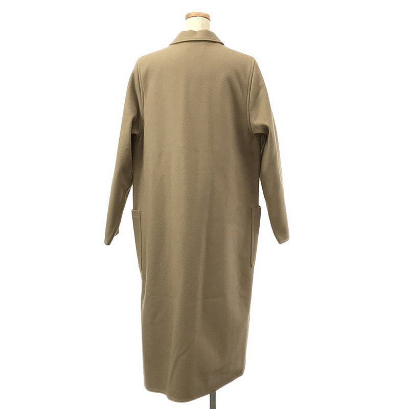 HYKE ハイク　ベージュ ウール ロングコート HYKE ウール ショップコート ハイク ロングコート 美品 ベージュ