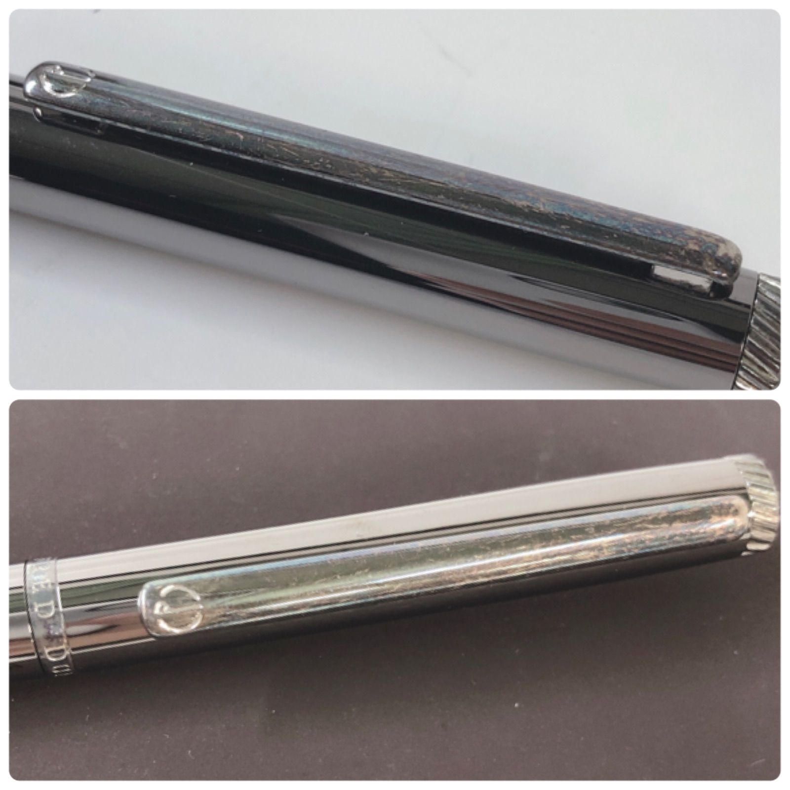 dunhill ダンヒル シルバー ボールペン 替芯付き 【公式通販】