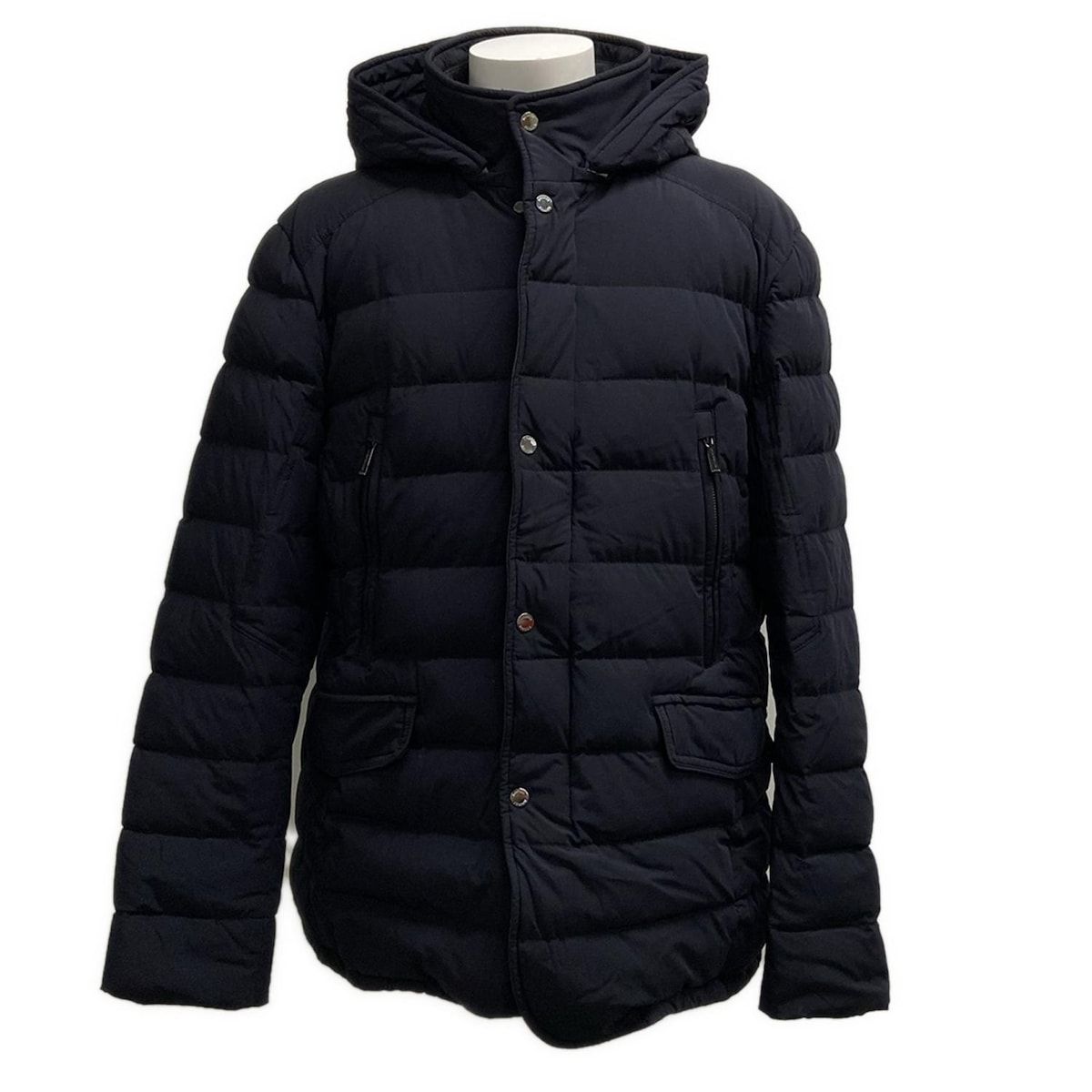 【未使用級】MOORERムーレー ACQUAダウンジャケットダークネイビー MOORER ムーレー ライナー付き ダウンジャケット ACQUA ERENIO