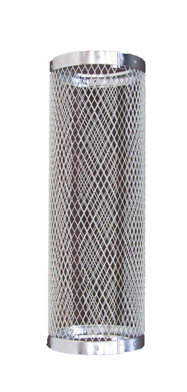 鈴文 煙突ガード ラス網ミニ アイボリー