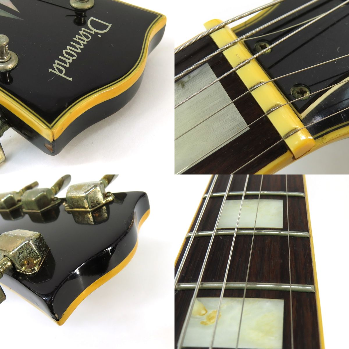 Diamond Les Paul Custom ブラック レスポールカスタム エレキ