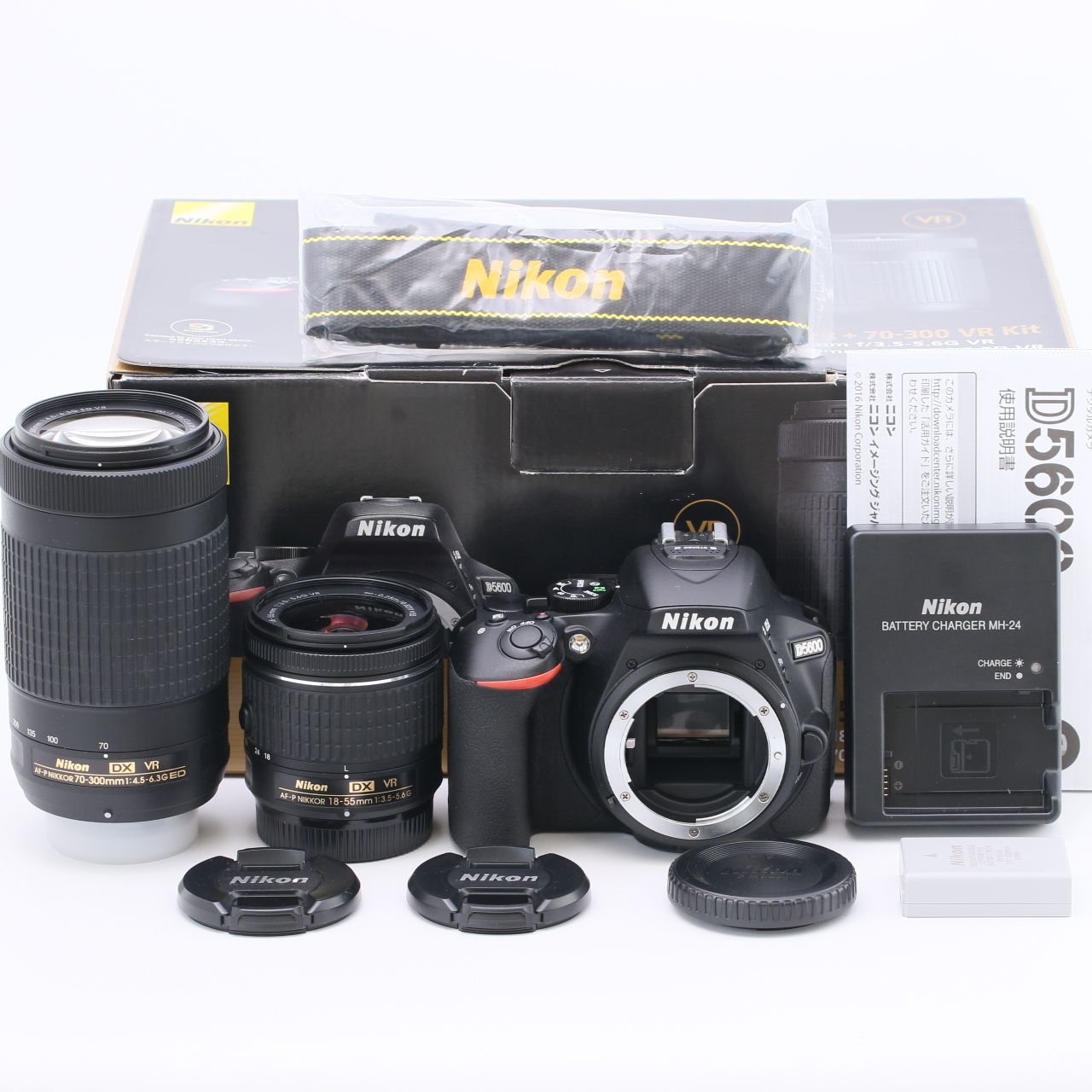 Nikon デジタル一眼レフ D5600 ダブルズームキット D5600WZBK カメラ本舗｜Camera honpo メルカリ
