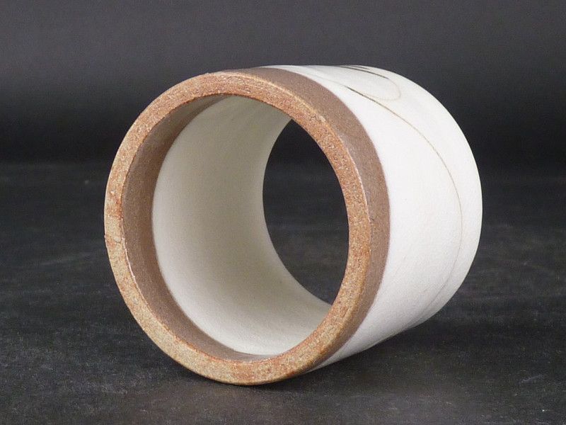 中里重利 唐津 井戸茶碗 共箱 共布 未使用品 中里重利 唐津 井戸茶碗 共箱 共布 未使用品 中里重利 唐津 井戸茶碗