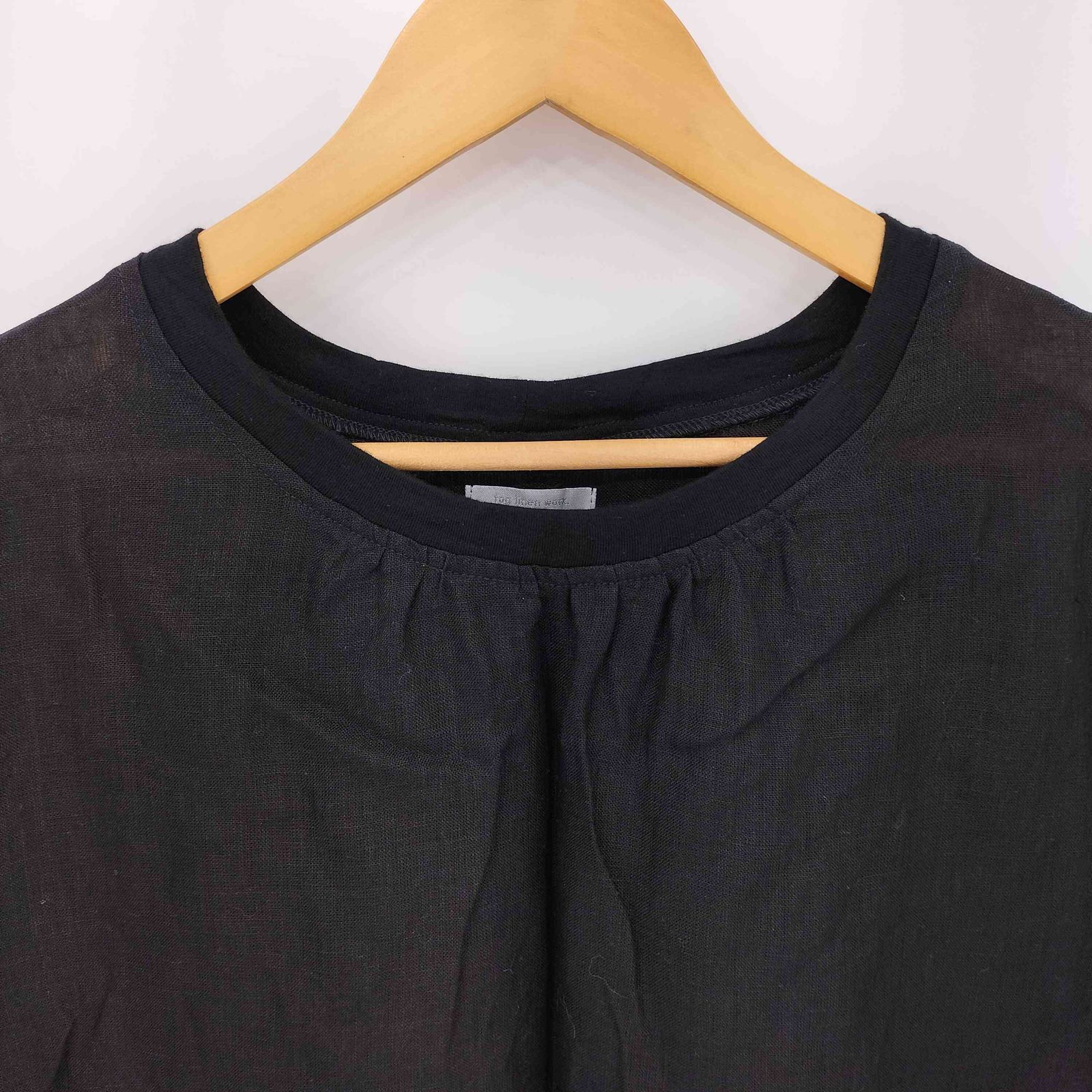 フォグ　リネンワーク　半袖シャツワンピース ルナ シャツワンピース – fog linen work｜フォグリネンワーク