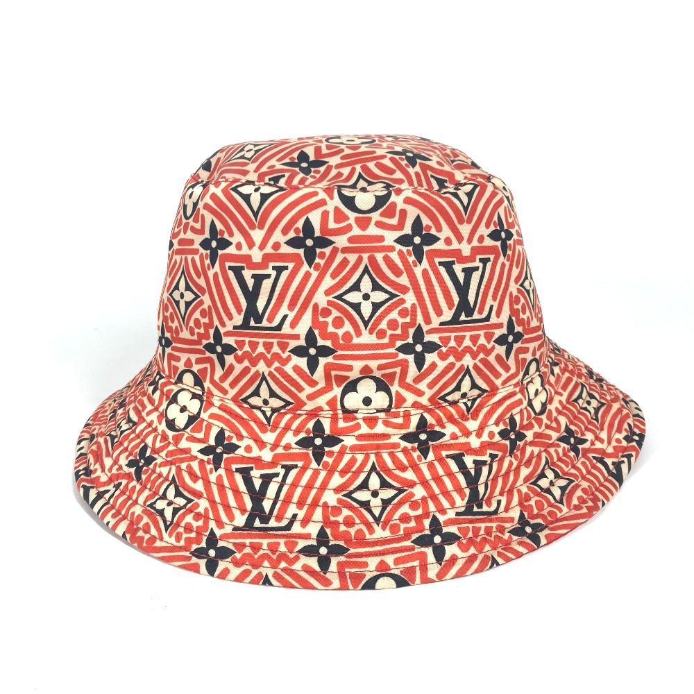 LOUIS VUITTON ルイヴィトン ハット クレーム ルージュ