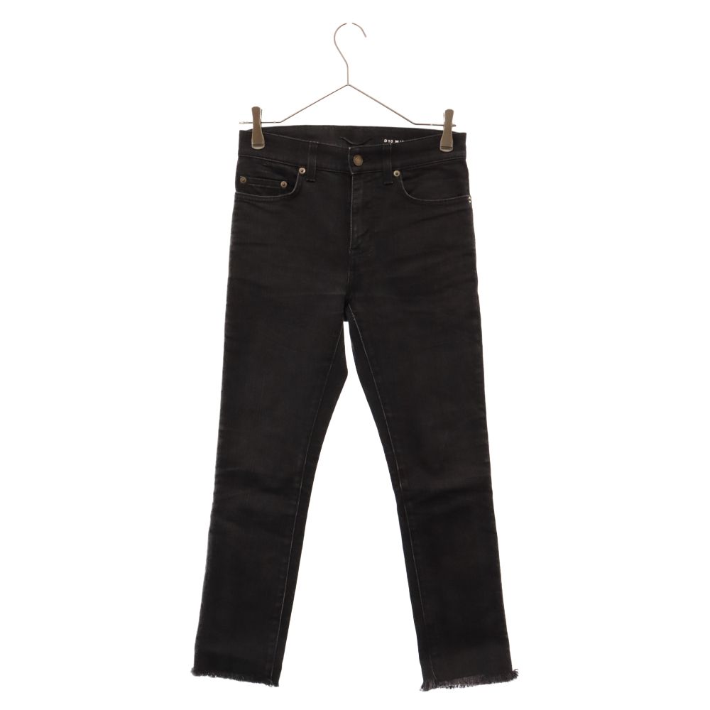SAINT LAURENT PARIS サンローランパリ 16SS カットオフ スキニーデニムパンツ ブラック 419849 Y869L - メルカリ