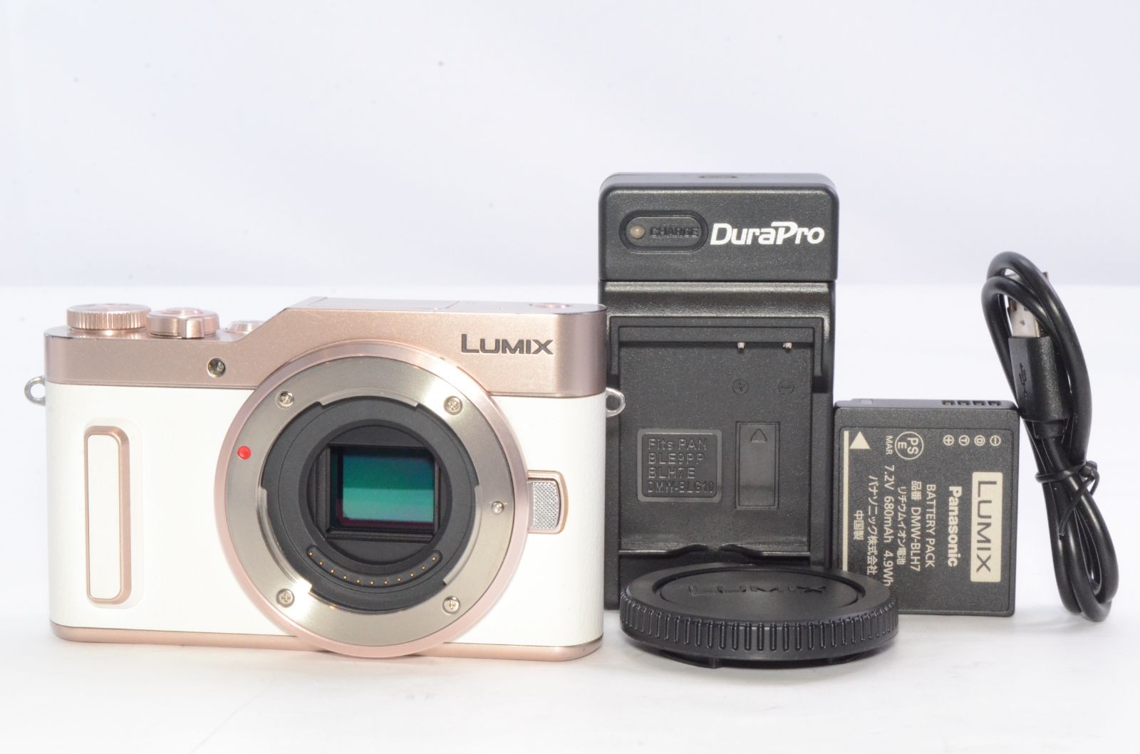 パナソニック LUMX GF10 ボディ ホワイト ⭐Panasonic Lumix GF10 ボディ⭐ホワイト 送料無料❤️ LUMIX G