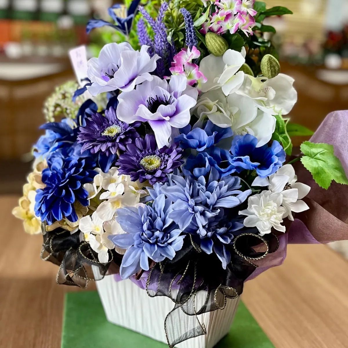 豪華お供えアレンジ＊アーティシャルフラワー