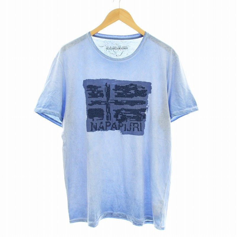 ナパピリ NAPAPIJRI Tシャツ カットソー 半袖 クルーネック ロゴ