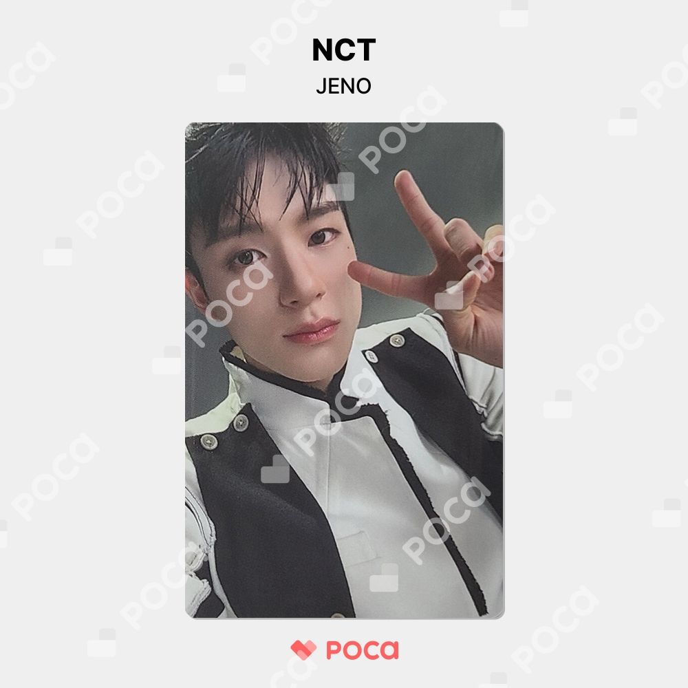NCT ジェノ スペシャルカード NCT ジェノ トレカ GLITCH ARCADE CENTER POP-UP STORE RANDOM