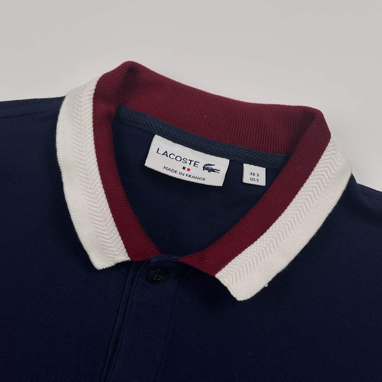 K*a様 【フランス製】LACOSTE フレンチラコステ ワニ鹿の子長袖ポロシャ フランス製 LACOSTE ラコステ ワニ刺繍 鹿の子 長袖 ポロシャツ