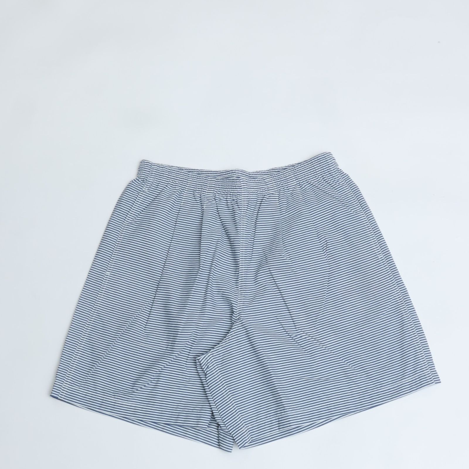 BURLAP OUTFITTER バーラップアウトフィッター TRACK SHORT | トラックショーツ WHITE*BLUE STRIPE STRIPE ショートパンツ