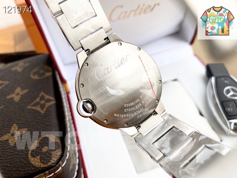 週末限定価格♡ cartier 今日特価！CARTIER カルティエ ブルーバロン レディース