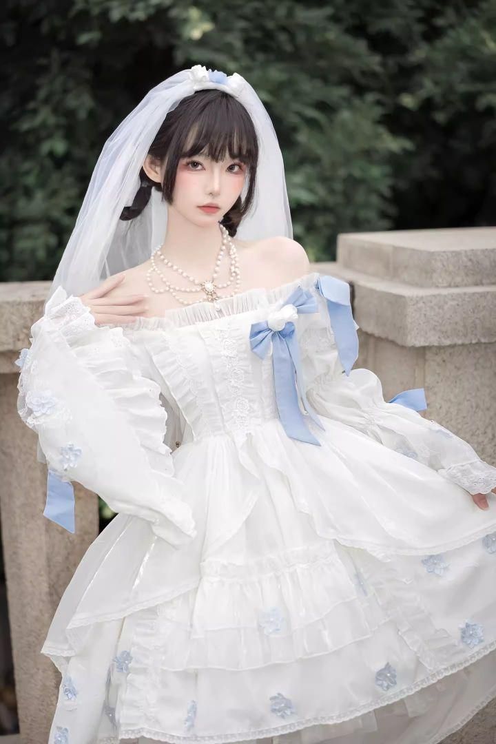 LT-117 豪華姫系 lolita 可愛 レトロ風 オリジナル 洋服 ロリータ ワンピース 美しい刺繍