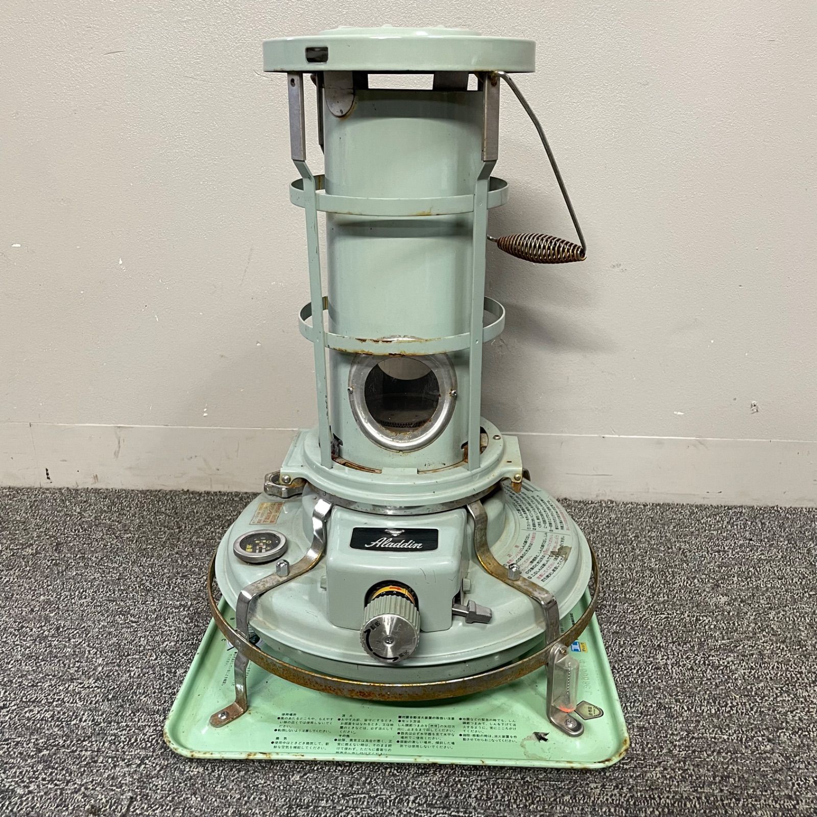 アラジン 開放式石油ストーブ しん式・自然対流型　J390001 Ⅳ　現状品 アラジン 開放式石油ストーブ しん式・自然対流型 J390001 Ⅳ 現状品