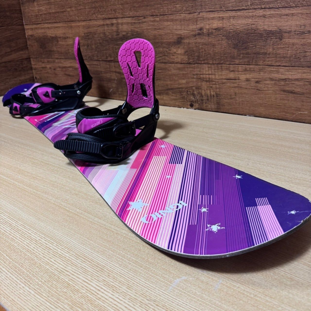 IGNIOイグニオ レディース スノーボード 2点セット 138cm