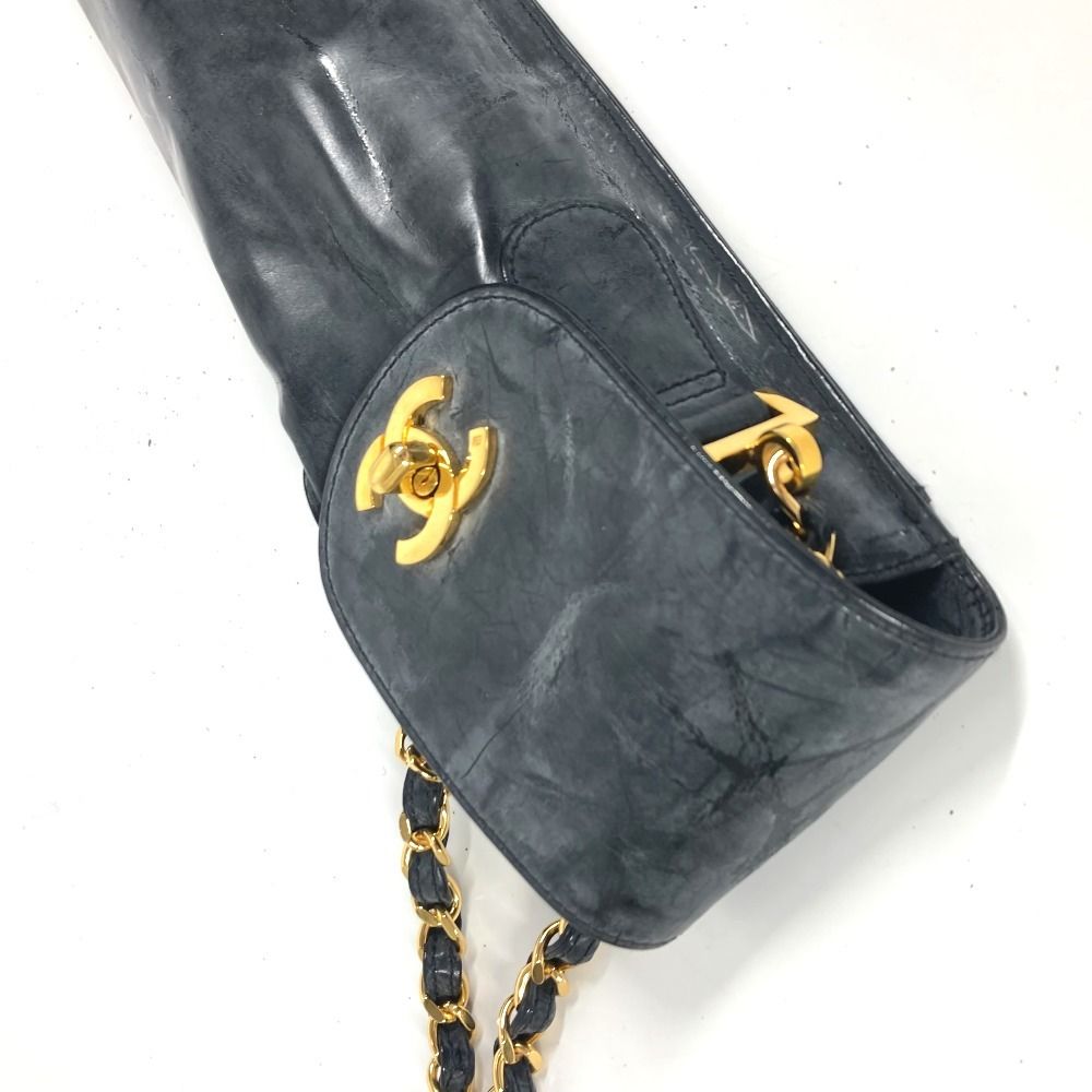 CHANEL シャネル 傘 折り畳み傘 アンブレラ ナイロン ブラック