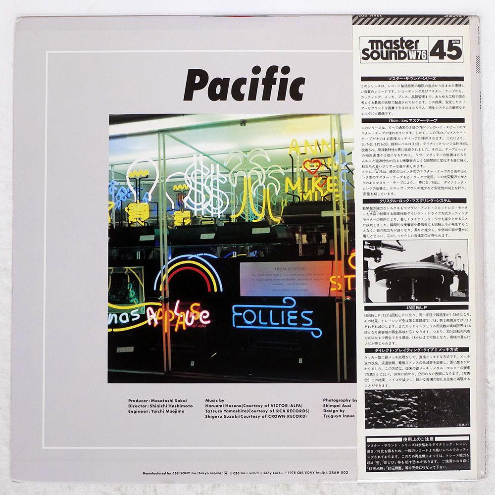 LP サイズ ノンフィクション 28AH5089 CBS SONY /00260 シービーエス ソニー(CBS SONY)|LP盤 邦楽|HARDOFFオフモール