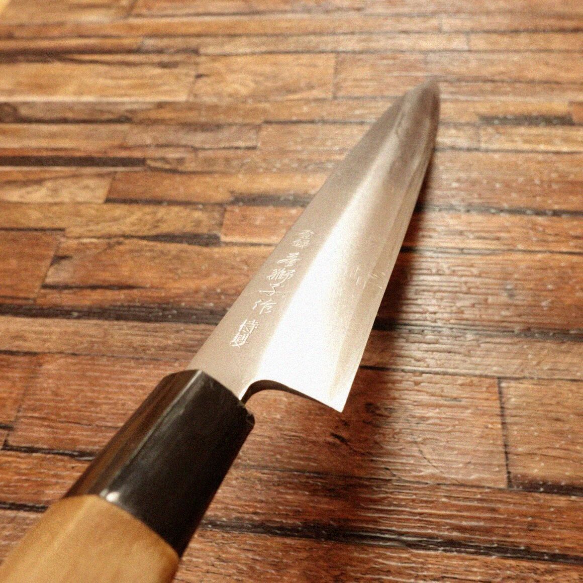 若獅子 柳刃包丁 研ぎ済 刺身包丁 特製 ほぼ未使用保管品 235mm - メルカリ