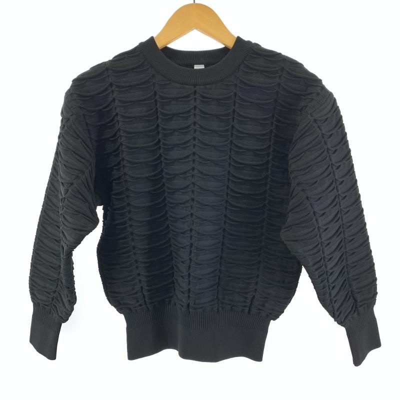 【美品】CFCL FACADE TOP 黒　size1 CFCL FACADE TOP 黒 size1
