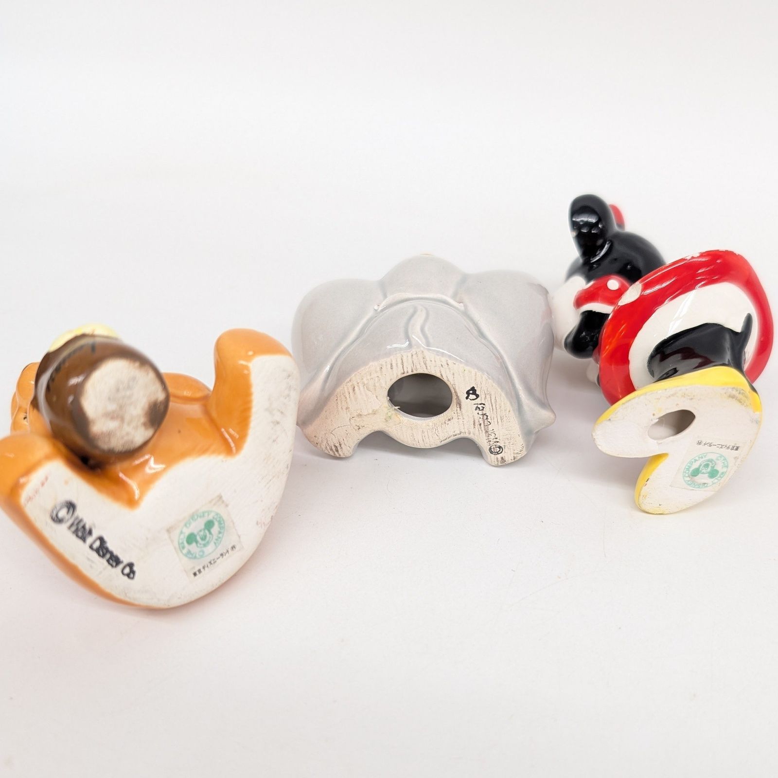 ミニー ダンボ プーさん ディズニー 陶器 置物 ヴィンテージ レトロ 