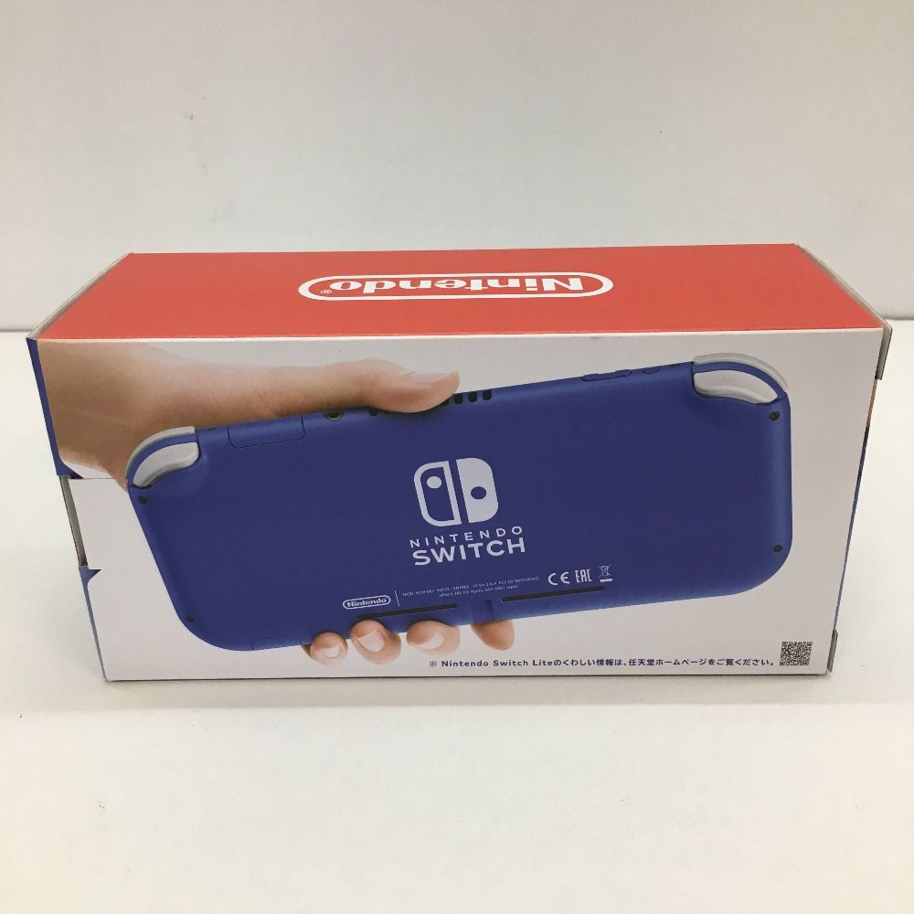 05w02931 【未使用 Nintendo Switch Lite】ニンテンドースイッチライト 本体 ブルー ＊検品開封済み＊ ゲームハード 【未使用品】  - メルカリ