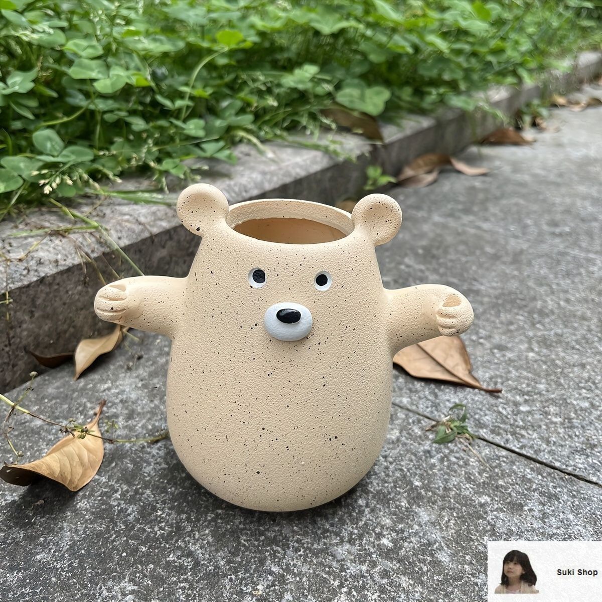 くまのプーさん　栽培キット　陶器　置物　ガーデニング　インテリア【未使用品】 楽天市場】フラワーポット 植木鉢 ガーデンオブジェ プランター