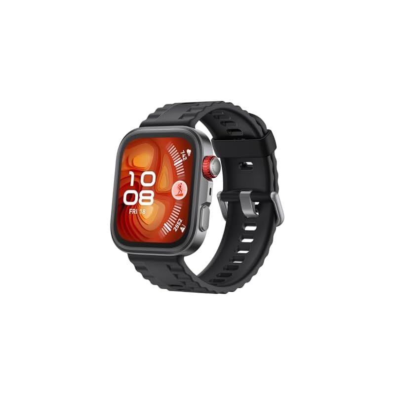 HUAWEI WATCH FIT 4 Pro スマートウォッチ 薄型軽量 ゴルフ機能 アウトドアに適した気圧計と測位システム 1.82インチ3000nitsディスプレイ サファイアガラス チタン合金ベゼル 10日間ロングバッテリー iOS|Android対 0