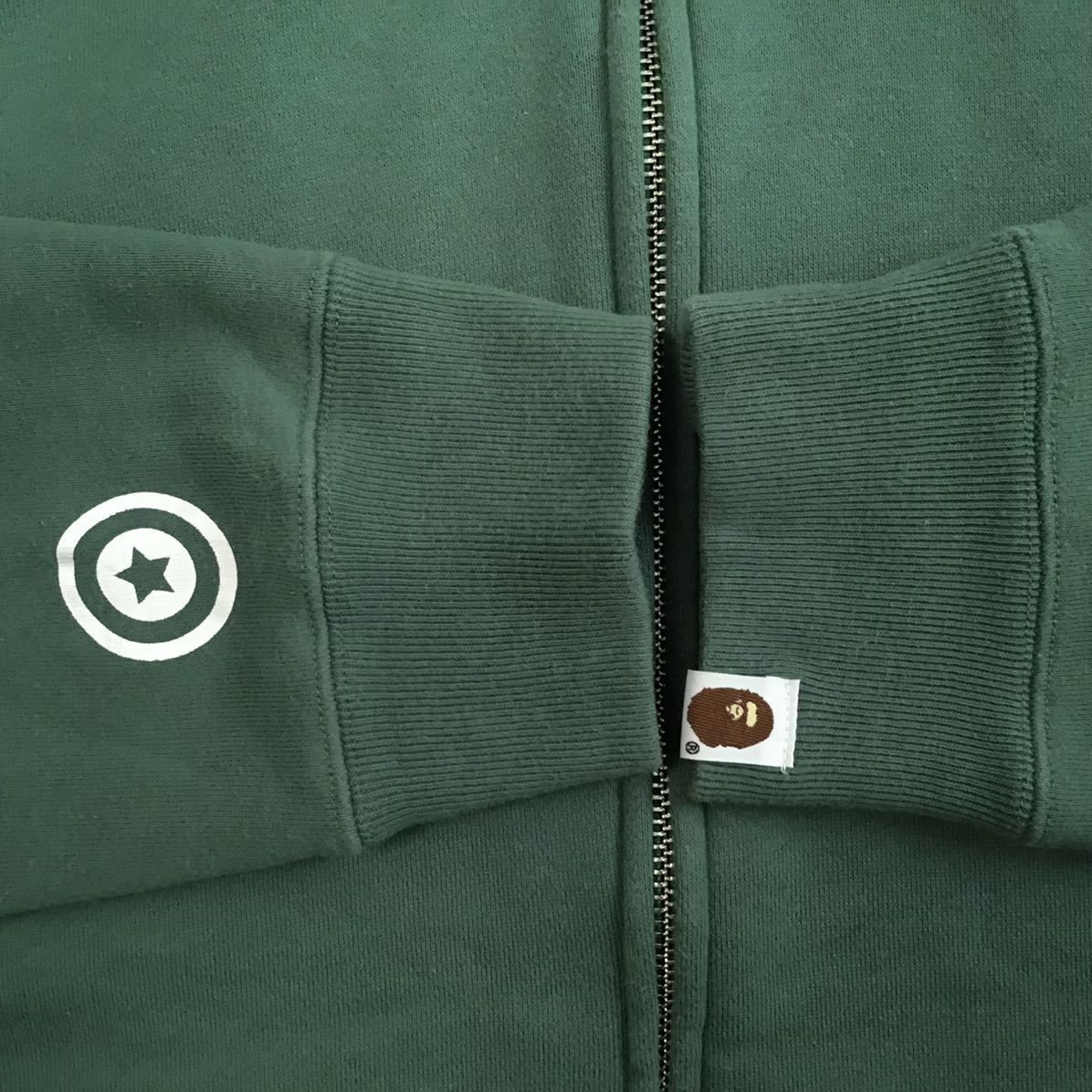 ☆2XL☆ シャーク パーカー グリーン shark full zip hoodie a