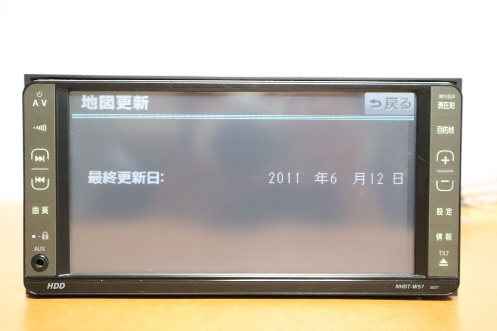 即決□Bluetooth トヨタ純正 カーナビ NHDT-W58G HDD SD AUX ワンセグ