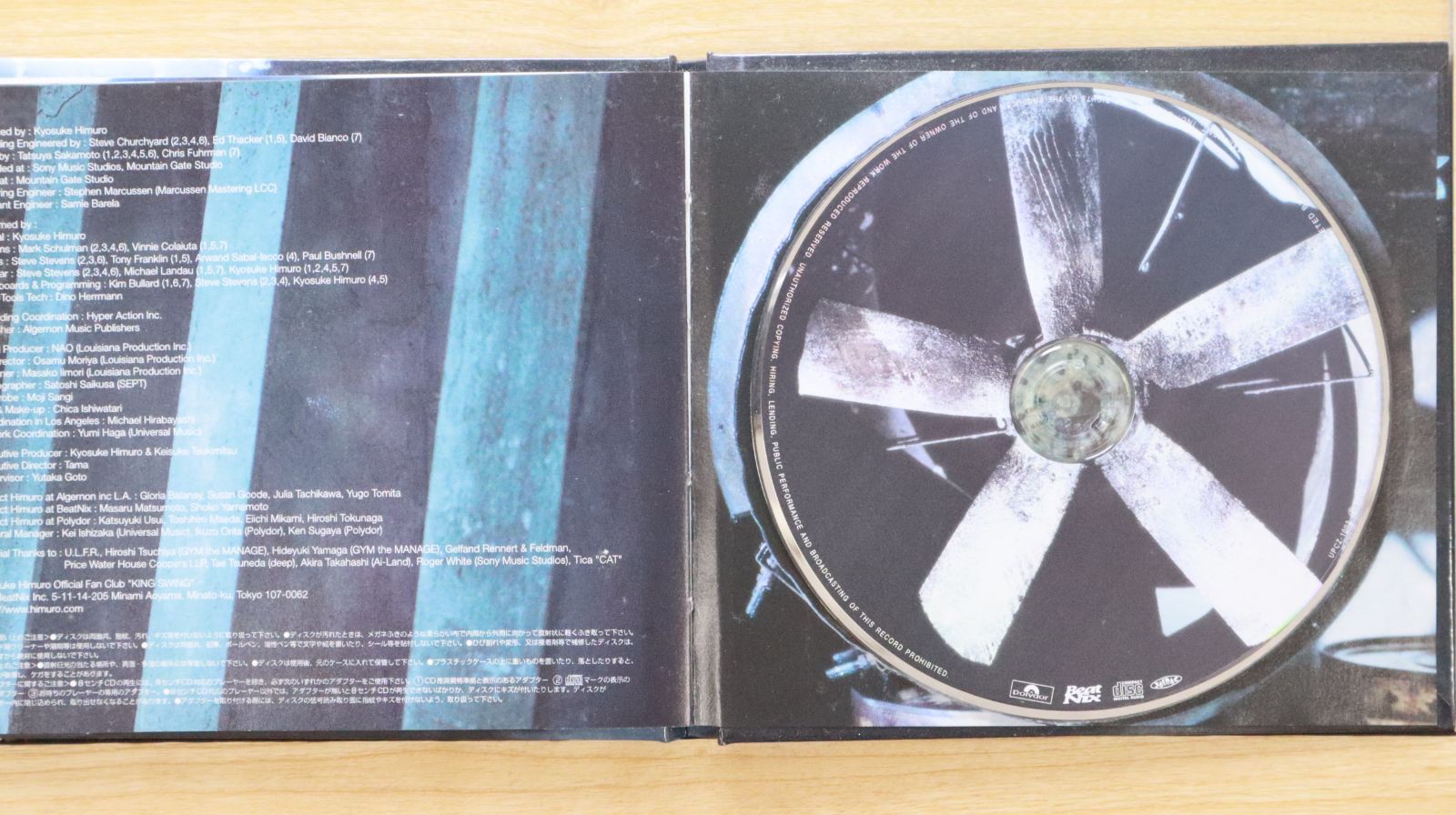 国内盤CD☆氷室京介/Kyosuke Himuro□ beat haze odyssey(初回